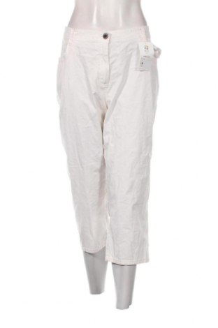 Дамски панталон Gina Benotti, Размер XXL, Цвят Бял, Цена 27,60 лв.