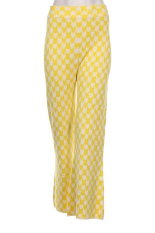 Γυναικείο παντελόνι Glamorous, Μέγεθος XL, Χρώμα Κίτρινο, Τιμή 14,38 €