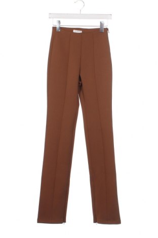 Дамски панталон Good American, Размер XS, Цвят Кафяв, Цена 29,64 лв.