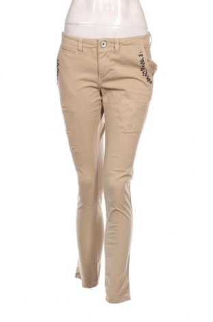 Γυναικείο παντελόνι Guess, Μέγεθος M, Χρώμα  Μπέζ, Τιμή 16,71 €