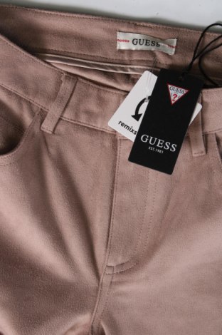 Дамски панталон Guess, Размер S, Цвят Бежов, Цена 51,60 лв.