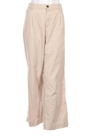 Damskie spodnie H&M, Rozmiar XL, Kolor Beżowy, Cena 124,36 zł