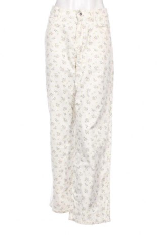 Pantaloni de femei H&M, Mărime L, Culoare Alb, Preț 29,59 Lei