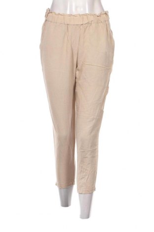 Дамски панталон H&M, Размер S, Цвят Бежов, Цена 16,53 лв.
