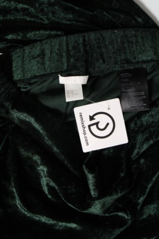 Дамски панталон H&M, Размер M, Цвят Зелен, Цена 11,89 лв.