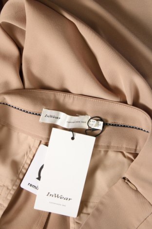 Γυναικείο παντελόνι In Wear, Μέγεθος M, Χρώμα  Μπέζ, Τιμή 18,82 €