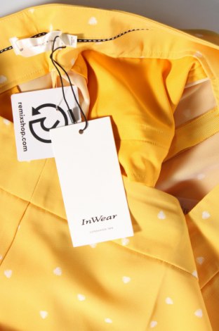 Γυναικείο παντελόνι In Wear, Μέγεθος XL, Χρώμα Κίτρινο, Τιμή 38,38 €