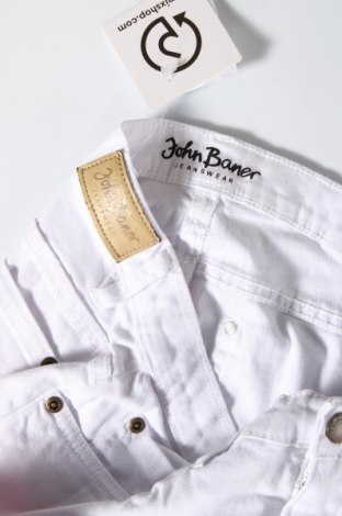 Дамски панталон John Baner, Размер M, Цвят Бял, Цена 29,00 лв.