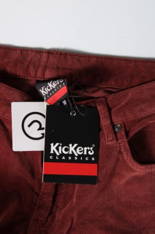Dámské kalhoty  Kickers, Velikost M, Barva Červená, Cena  391,00 Kč