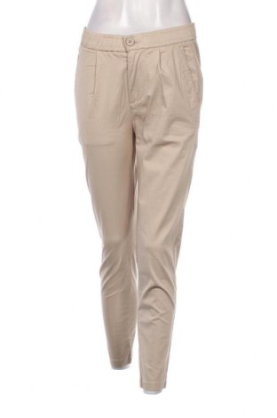 Pantaloni de femei Knowledge Cotton Apparel, Mărime S, Culoare Bej, Preț 480,26 Lei