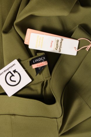 Дамски панталон Lindex, Размер L, Цвят Зелен, Цена 25,30 лв.
