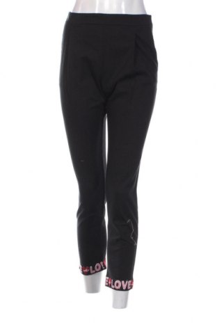 Дамски панталон Love Moschino, Размер S, Цвят Черен, Цена 88,77 лв.