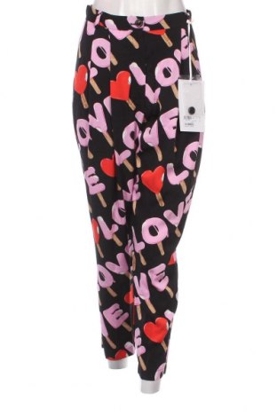 Γυναικείο παντελόνι Love Moschino, Μέγεθος S, Χρώμα Πολύχρωμο, Τιμή 70,72 €