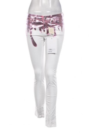 Γυναικείο παντελόνι Love Moschino, Μέγεθος S, Χρώμα Λευκό, Τιμή 70,72 €