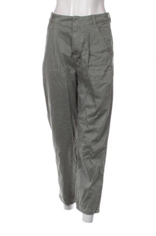 Pantaloni de femei Mango, Mărime M, Culoare Verde, Preț 104,08 Lei