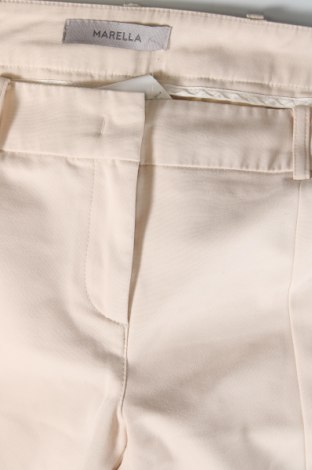 Γυναικείο παντελόνι Marella, Μέγεθος XXS, Χρώμα Εκρού, Τιμή 81,76 €