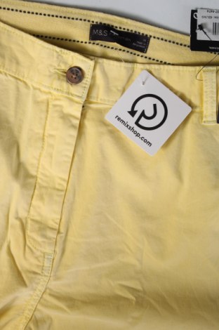 Γυναικείο παντελόνι Marks & Spencer, Μέγεθος XL, Χρώμα Κίτρινο, Τιμή 14,76 €