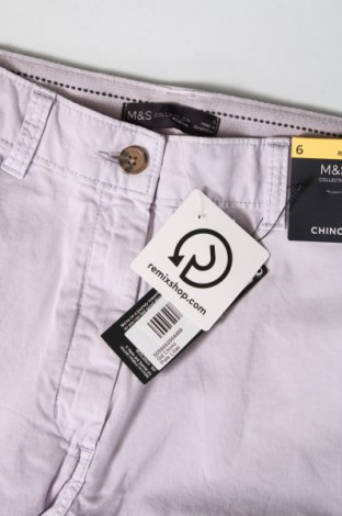 Damskie spodnie Marks & Spencer, Rozmiar S, Kolor Fioletowy, Cena 74,84 zł