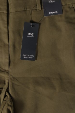 Pantaloni de femei Marks & Spencer, Mărime M, Culoare Verde, Preț 90,59 Lei