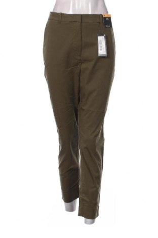 Дамски панталон Marks & Spencer, Размер M, Цвят Зелен, Цена 27,54 лв.