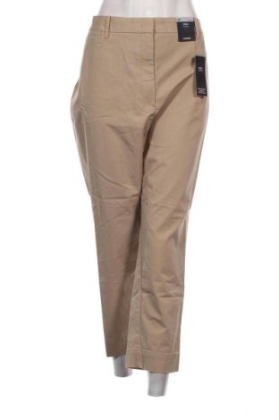 Дамски панталон Marks & Spencer, Размер XXL, Цвят Бежов, Цена 54,00 лв.
