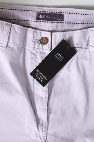 Γυναικείο παντελόνι Marks & Spencer, Μέγεθος XL, Χρώμα Βιολετί, Τιμή 15,66 €