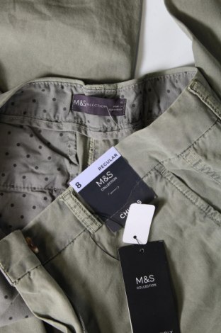 Dámske nohavice Marks & Spencer, Veľkosť S, Farba Zelená, Cena  12,81 €