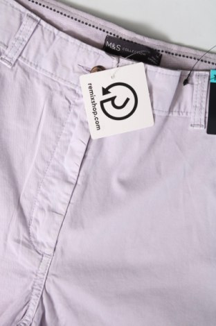 Pantaloni de femei Marks & Spencer, Mărime L, Culoare Mov, Preț 90,59 Lei