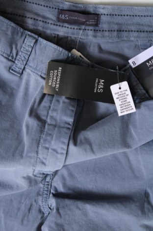 Γυναικείο παντελόνι Marks & Spencer, Μέγεθος S, Χρώμα Μπλέ, Τιμή 15,66 €