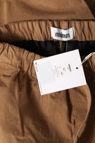 Дамски панталон Minimum, Размер S, Цвят Кафяв, Цена 24,82 лв.