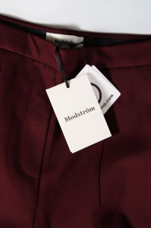Pantaloni de femei Modstrom, Mărime XS, Culoare Roșu, Preț 153,95 Lei