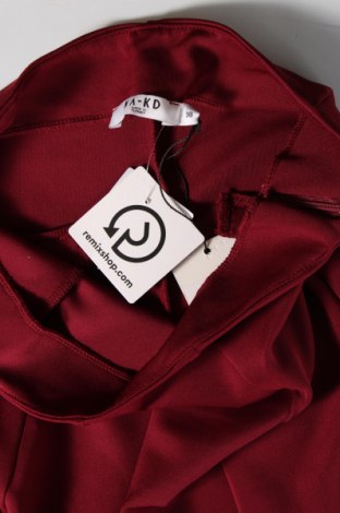 Дамски панталон NA-KD, Размер M, Цвят Червен, Цена 52,20 лв.