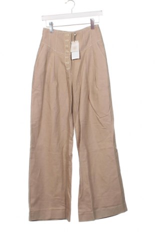Pantaloni de femei Noa Noa, Mărime XS, Culoare Bej, Preț 205,26 Lei