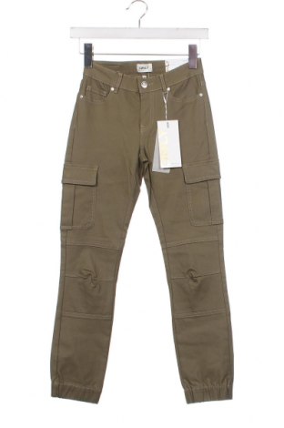 Pantaloni de femei ONLY, Mărime XS, Culoare Verde, Preț 40,85 Lei