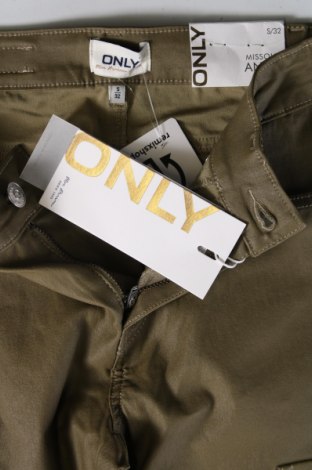 Γυναικείο παντελόνι ONLY, Μέγεθος S, Χρώμα Πράσινο, Τιμή 2,78 €