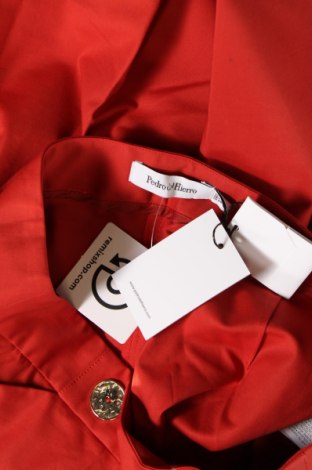 Дамски панталон Pedro Del Hierro, Размер L, Цвят Червен, Цена 78,84 лв.