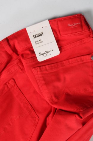 Damenhose Pepe Jeans, Größe M, Farbe Rot, Preis 11,29 €