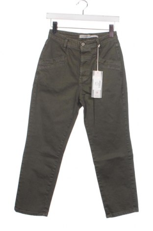 Дамски панталон Please, Размер XS, Цвят Зелен, Цена 21,90 лв.