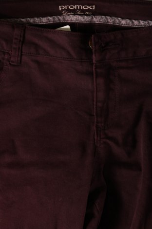 Dámske nohavice Promod, Veľkosť L, Farba Červená, Cena  4,48 €