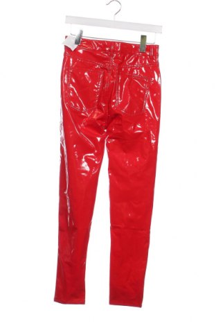 Pantaloni de femei Pull&Bear, Mărime M, Culoare Roșu, Preț 151,32 Lei