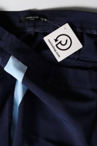 Dámské kalhoty  Reserved, Velikost L, Barva Modrá, Cena  198,00 Kč