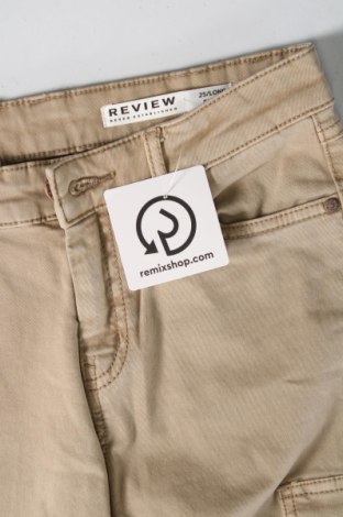 Γυναικείο παντελόνι Review, Μέγεθος XS, Χρώμα  Μπέζ, Τιμή 6,73 €