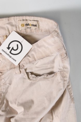 Дамски панталон Rich & Royal, Размер S, Цвят Бежов, Цена 40,80 лв.
