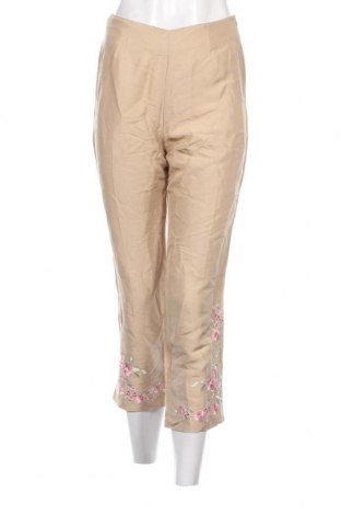 Γυναικείο παντελόνι Ronit Zilkha, Μέγεθος S, Χρώμα  Μπέζ, Τιμή 38,84 €