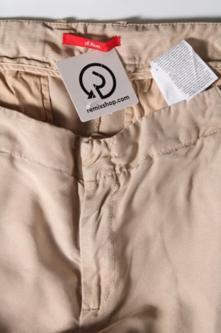 Дамски панталон S.Oliver, Размер M, Цвят Бежов, Цена 19,95 лв.