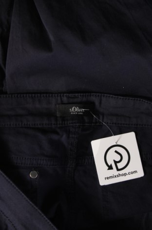 Дамски панталон S.Oliver Black Label, Размер L, Цвят Син, Цена 40,80 лв.