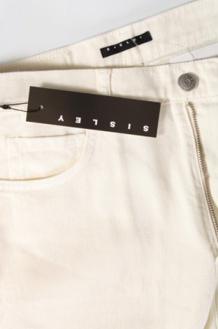 Damskie spodnie Sisley, Rozmiar XS, Kolor Biały, Cena 77,83 zł