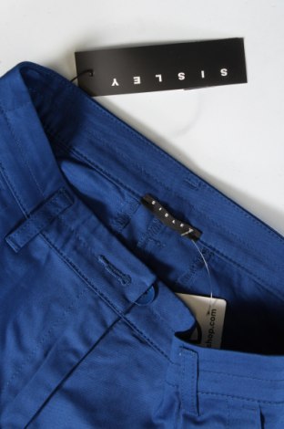 Дамски панталон Sisley, Размер XXS, Цвят Син, Цена 31,20 лв.