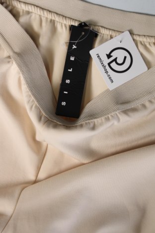 Γυναικείο παντελόνι Sisley, Μέγεθος XL, Χρώμα Εκρού, Τιμή 43,42 €