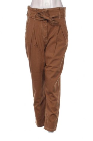 Дамски панталон Sisley, Размер S, Цвят Кафяв, Цена 65,70 лв.